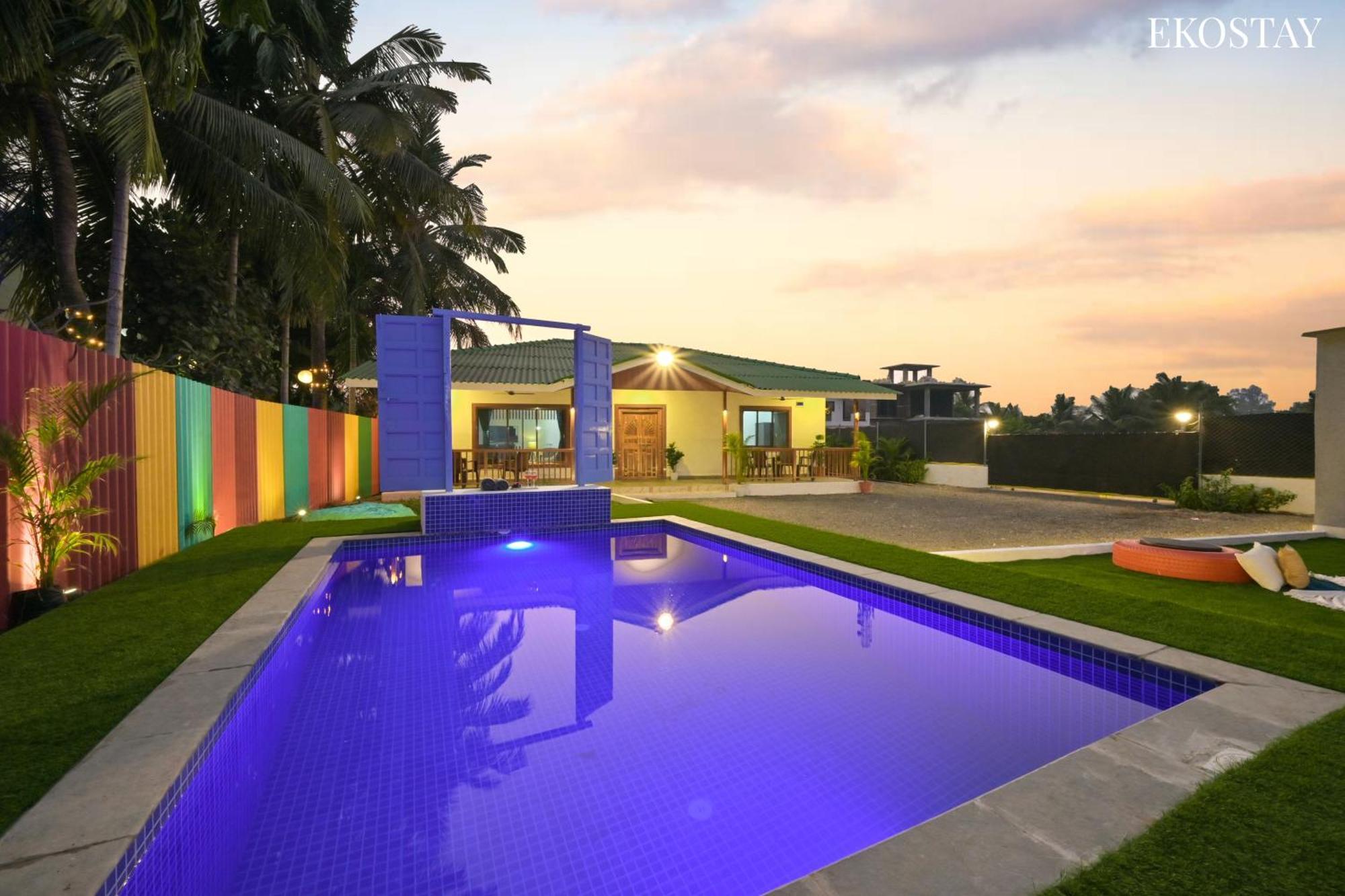 Ekostay - Blue Door Villa Alibag Exterior photo